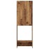 Armario de lavadora madera envejecida 64x25,5x190