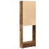Armario de lavadora madera envejecida 64x25,5x190