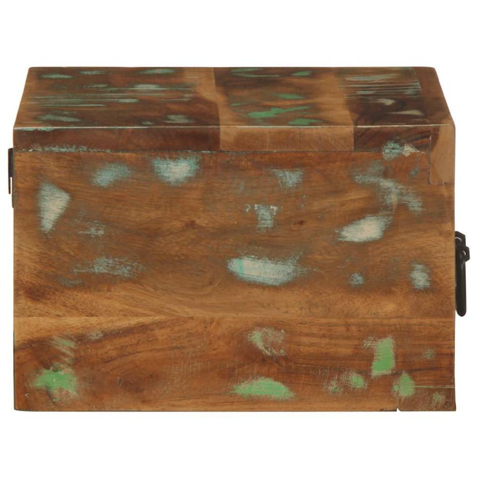 Mesita de noche de pared madera maciza