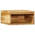 Muebles de TV de pared 2 uds madera maciza de