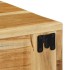 Muebles de TV de pared 2 uds madera maciza de