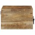 Mueble de TV de pared madera maciza de mango rugosa 60x30x19