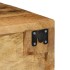 Muebles de TV de pared 2 uds madera maciza de mango