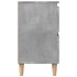Armario de lavabo madera contrachapada gris hormigón