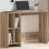 Escritorio de madera de ingeniería roble artisan 102,5x35x75