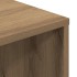 Escritorio de madera de ingeniería roble artisan 102,5x35x75