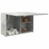 Mueble de pared baño madera ingeniería gris hormigón