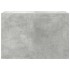Mueble de pared baño madera ingeniería gris hormigón