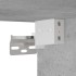Mueble de pared baño madera ingeniería gris hormigón