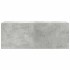 Mueble de pared baño madera ingeniería gris hormigón