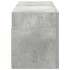Mueble de pared baño madera ingeniería gris hormigón