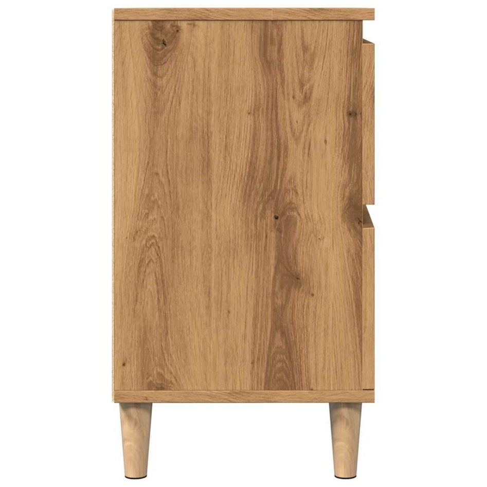 Mueble de lavabo madera ingeniería roble artisan 80x33x60