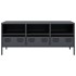 Mueble de TV acero laminado en frío antracita 101,5x39x43,5