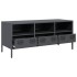 Mueble de TV acero laminado en frío antracita 101,5x39x43,5