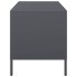 Mueble de TV acero laminado en frío antracita 101,5x39x43,5