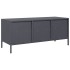 Mueble de TV acero laminado en frío antracita 101,5x39x43,5