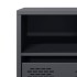 Mueble de TV acero laminado en frío antracita 101,5x39x43,5