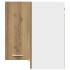 Armario colgante de esquina madera roble artisan 57x57x60