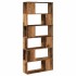 Estantería/divisor de espacios madera envejecida 80x24x186