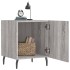 Mesitas noche 2 uds madera ingeniería gris Sonoma 40x40x50