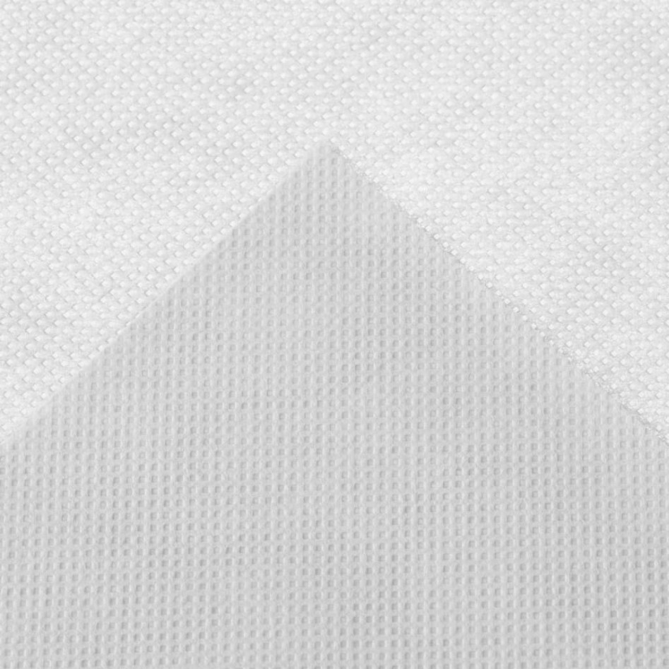 Nature Cubierta plantas invierno con cremallera blanco 2,5x2x3