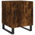 Mesitas noche 2 uds madera ingeniería roble ahumado 40x40x50