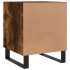 Mesitas noche 2 uds madera ingeniería roble ahumado 40x40x50