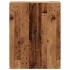 Armario de pared madera de ingeniería envejecida 69,5x34x90