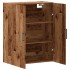 Armario de pared madera de ingeniería envejecida 69,5x34x90