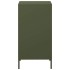 Aparador de acero laminado en frío verde oliva 35x39x73,5