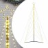Árbol de Navidad LED 615 LEDs blanco cálido 404,5