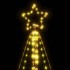 Árbol de Navidad LED 615 LEDs blanco cálido 404,5