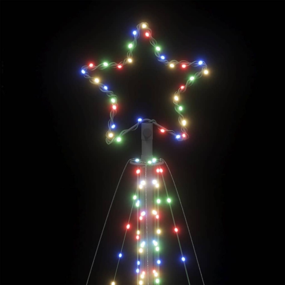 Árbol de Navidad LED 570 LEDs de colores 399