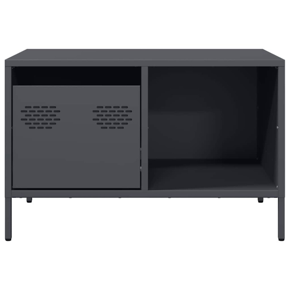 Mesa de centro acero laminado en frío antracita 68,5x50x43,5