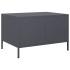 Mesa de centro acero laminado en frío antracita 68,5x50x43,5