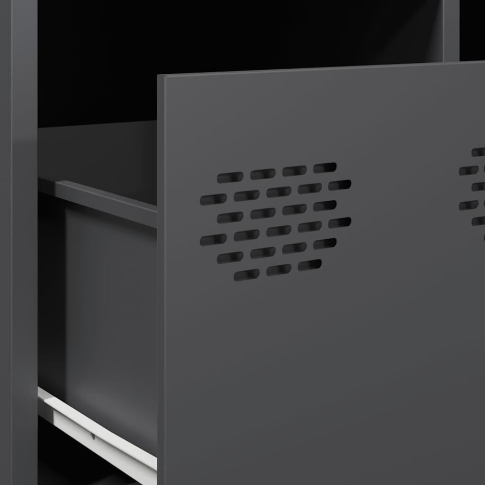 Mesa de centro acero laminado en frío antracita 68,5x50x43,5