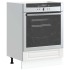 Mueble de horno Porto blanco madera