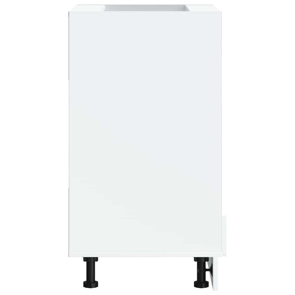 Mueble de horno Porto blanco madera