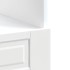 Mueble de horno Porto blanco madera