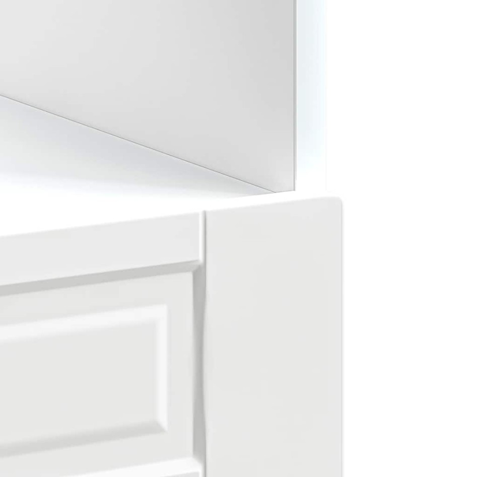 Mueble de horno Porto blanco madera