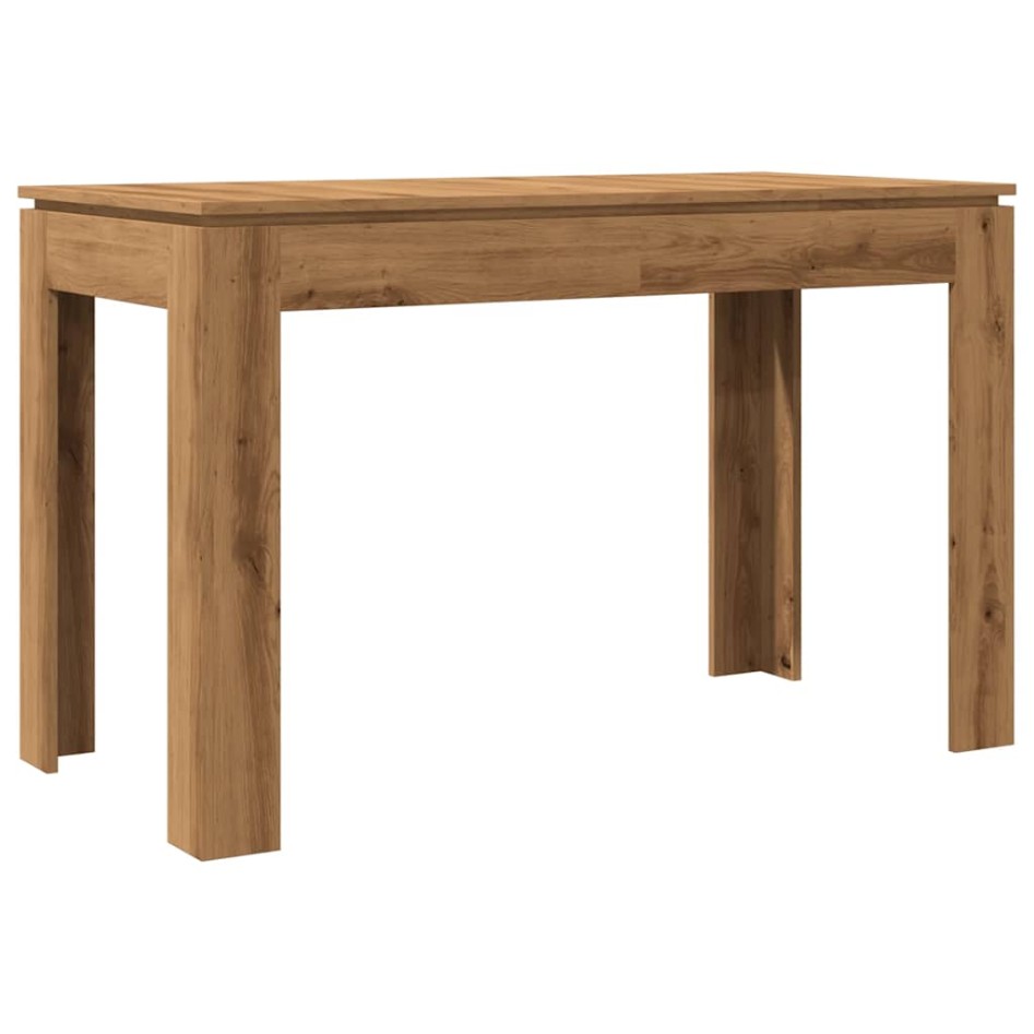 Mesa de Comedor Roble Artesano 120x60x76cm madera