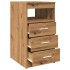 Cajonera de madera de ingeniería roble artisan 40x50x76