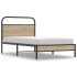 Estructura de cama sin colchón 90x190 cm madera roble
