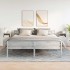 Mesillas de noche 2 uds con 2 cajones gris cemento 36x36x68