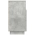 Mesillas de noche 2 uds con 2 cajones gris cemento 36x36x68