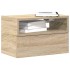 Mesitas de noche de pared 2 unidades roble sonoma 45x26x28,5