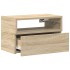 Mesitas de noche de pared 2 unidades roble sonoma 45x26x28,5