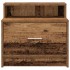 Mesillas de noche con cajón 2 uds madera vieja 51x31x47