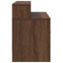 Mesillas de noche con cajón 2 uds roble marrón 51x31x47