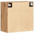 Armario de pared madera de ingeniería roble artisan 60x31x60